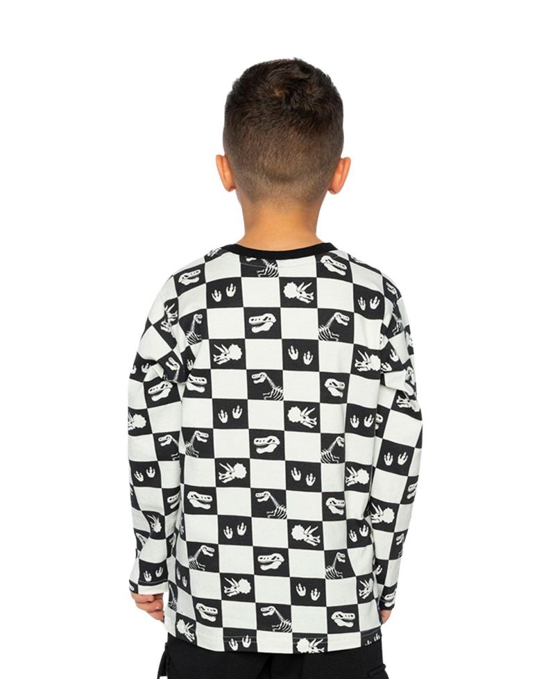 Little and Big Boy Cotton Long Sleeve T-Shirt