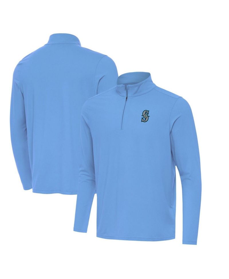 Men's Powder Blue Seattle Mariners Intent Quarter-Zip