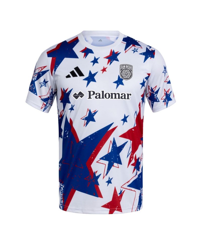 Men's White San Diego FC 2026 Americana Pre-Match Jersey
