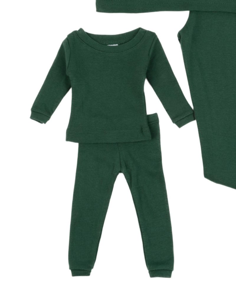 Girls 6-14 Matching Doll Snug-Fit Cotton Long Sleeve Pajamas