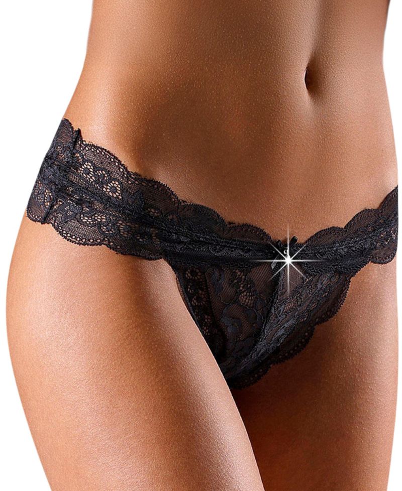 Women's Lace Panty Cheeky-Coverage Cheeky Underwear