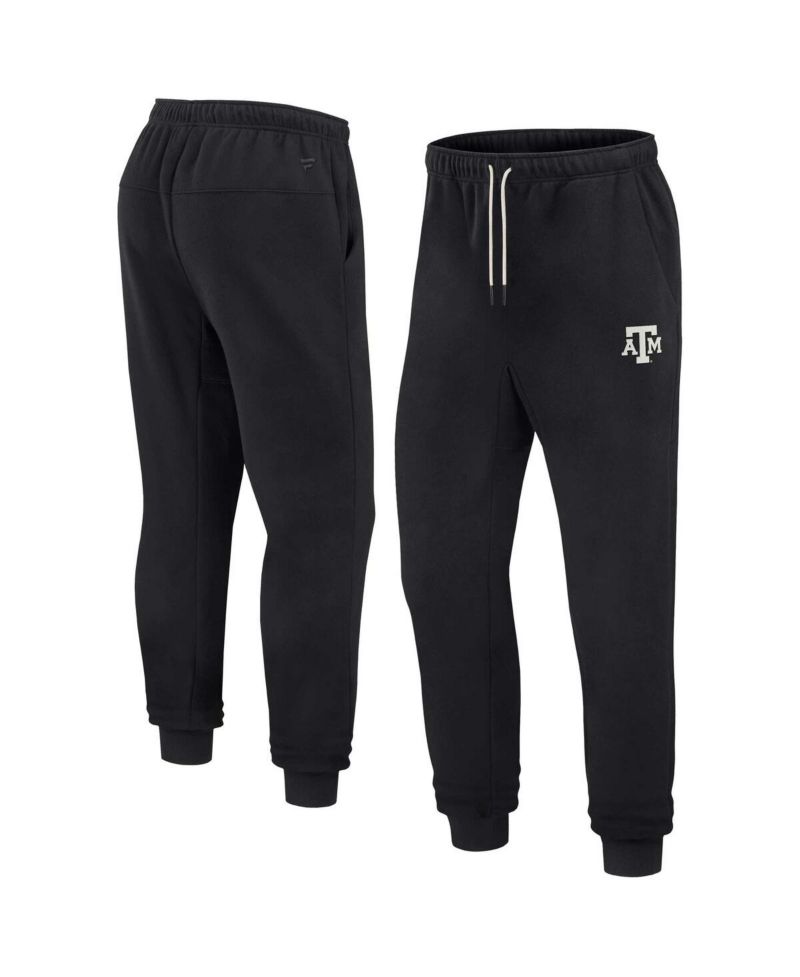 Men's and Women's Black Texas A&M Aggies Super Soft Fleece Jogger