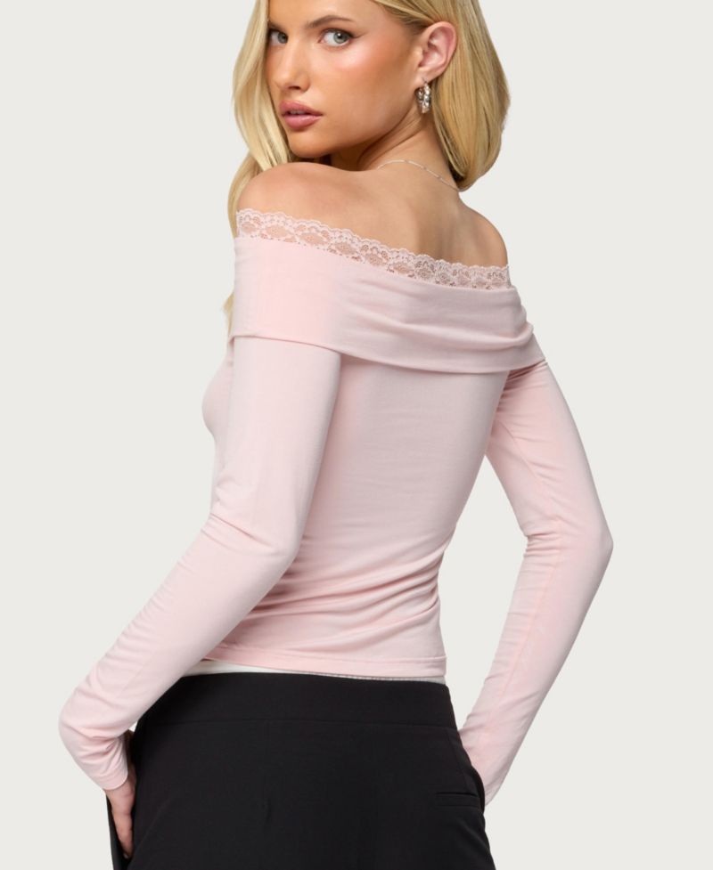 Women's Janus Lacey Fold Over Top