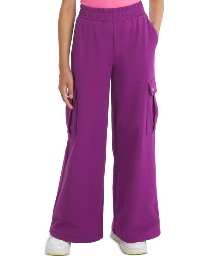 Girls' 7-16 French Terry Cargo Pants