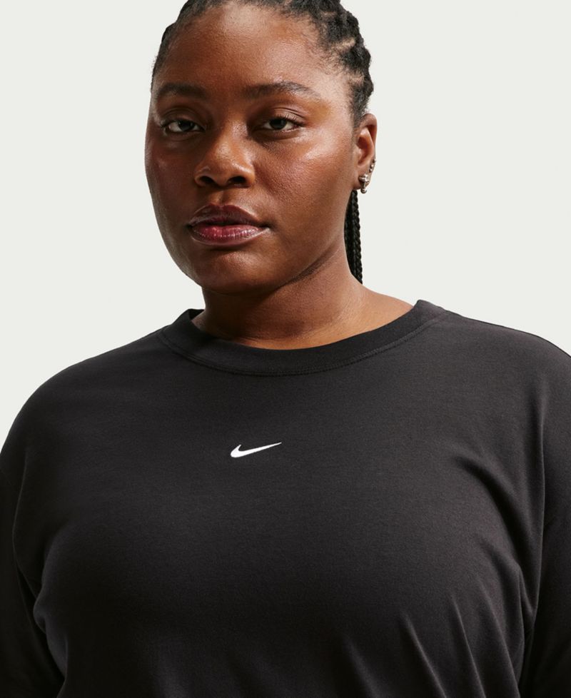 Plus Size Sportswear Crewneck T-Shirt