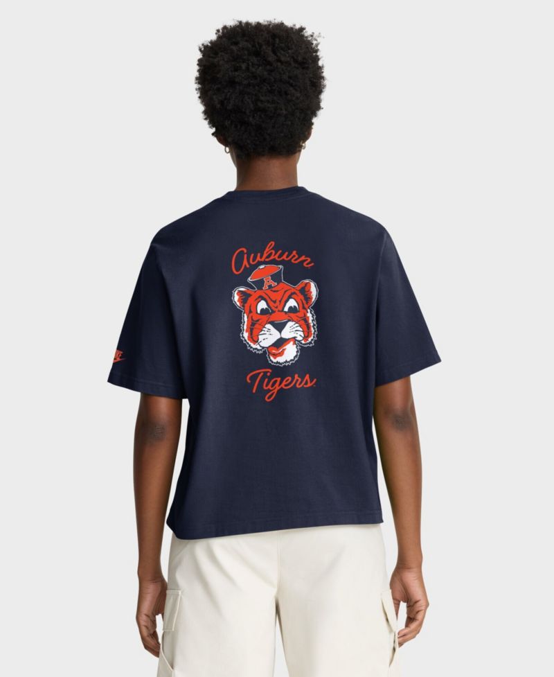 Women's Auburn Tigers Legacy Boxy Short-Sleeve T-Shirt