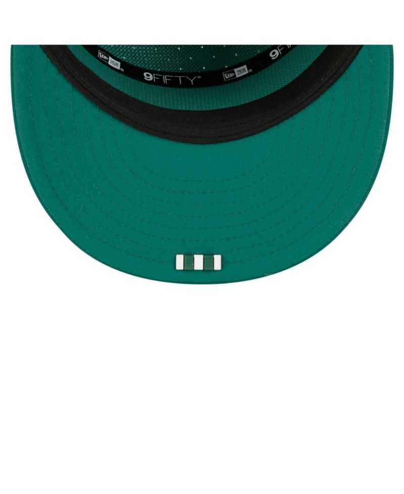 Men's Green New York Jets 2025 Sideline Split Panel 9FIFTY Snapback Hat