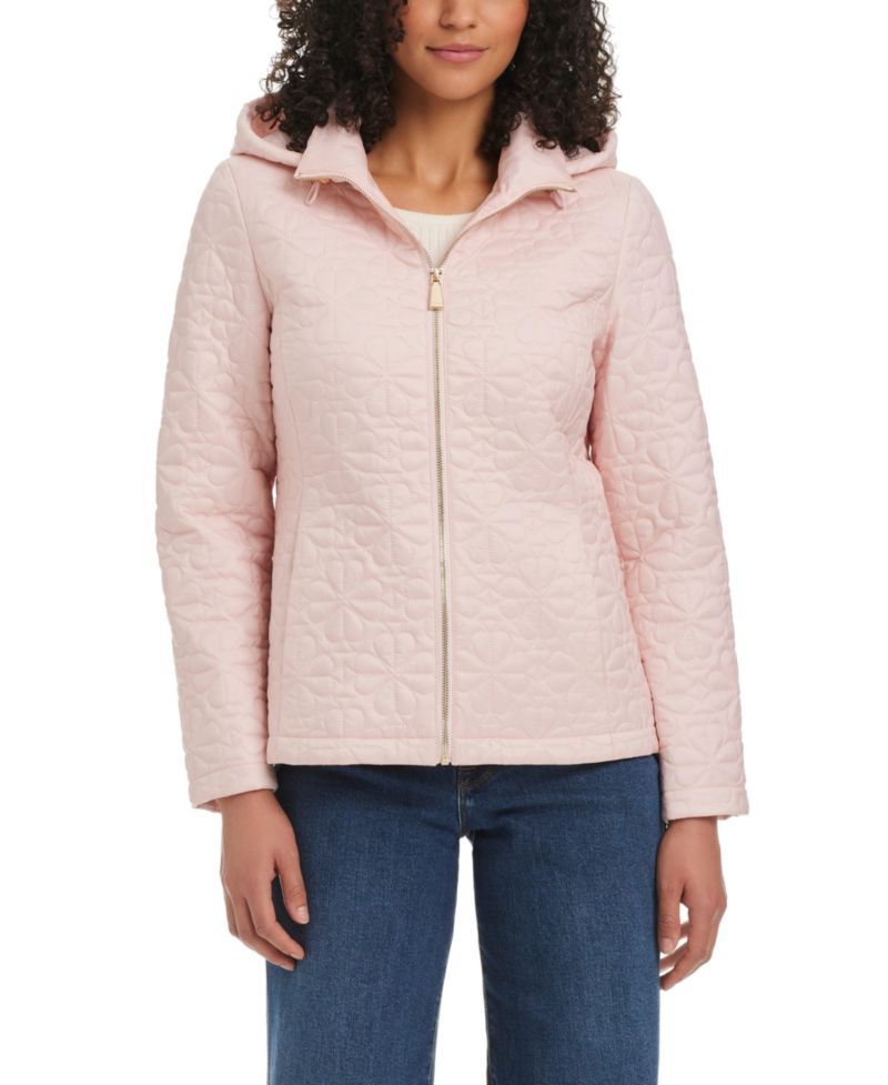 Women's Short Spade Flower Quilt