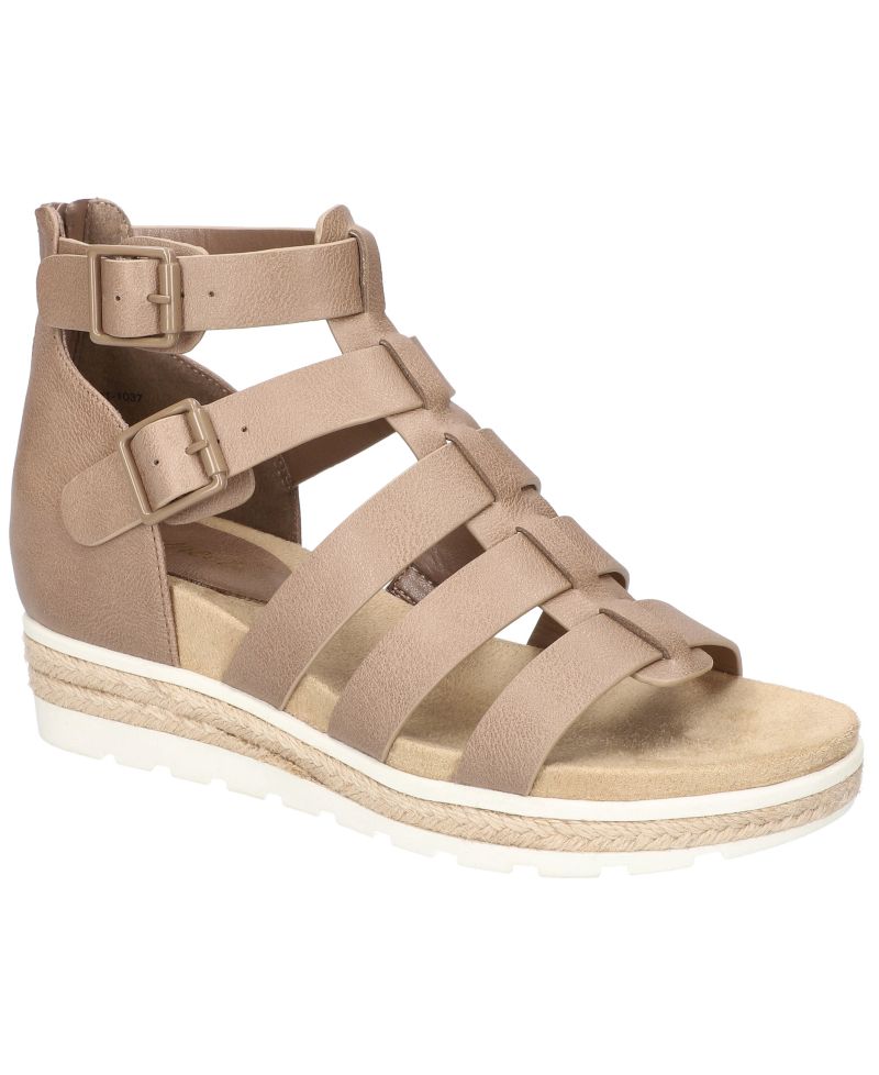 Women's Simone Zip Wedge Sandals