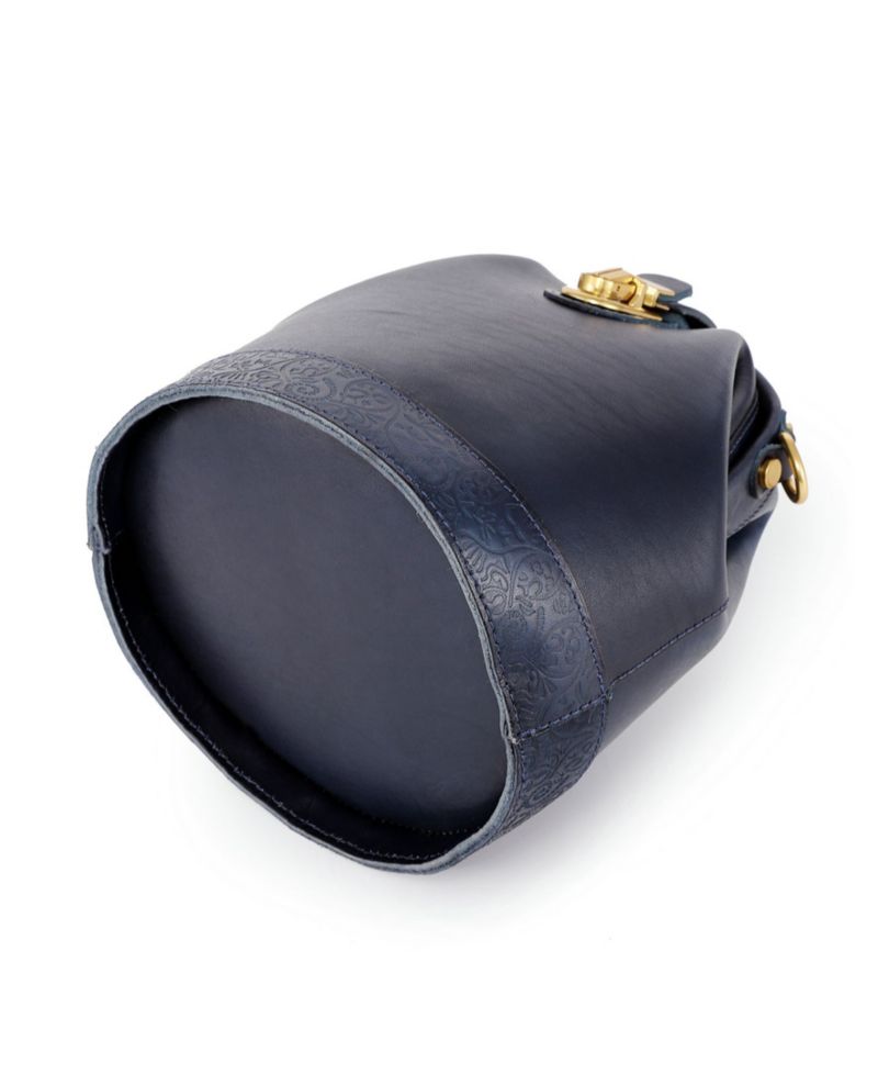 Doctor Mini Leather Bucket Crossbody Bag