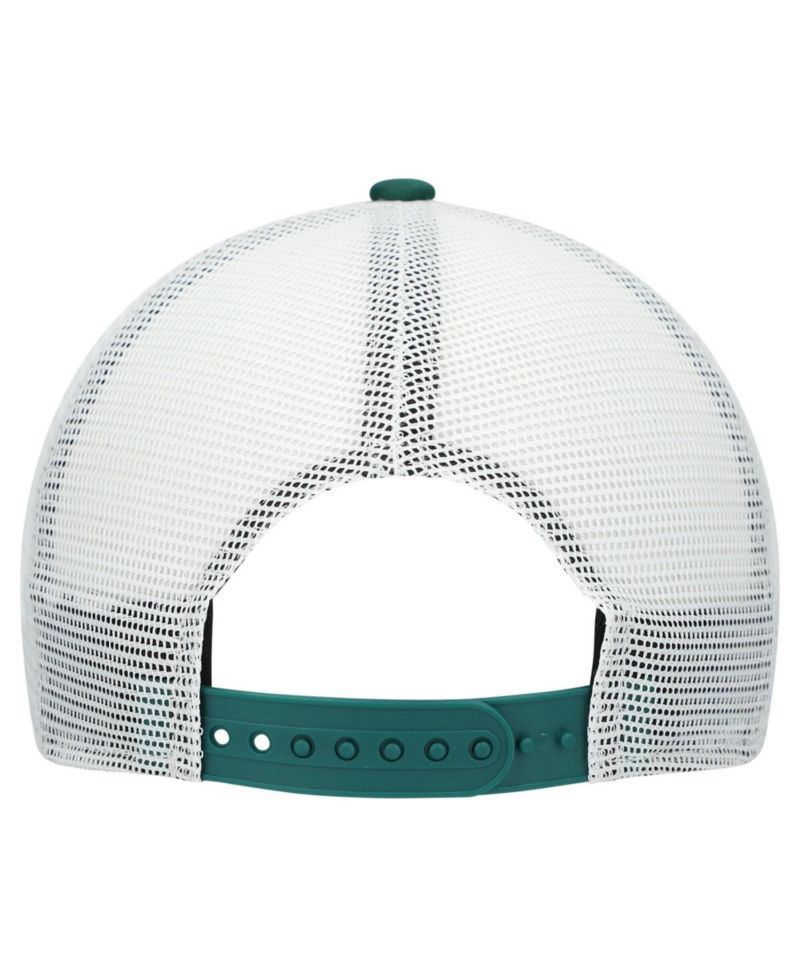 Big Boys and Girls White/Green New York Jets Streak 9FORTY A-Frame Adjustable Hat