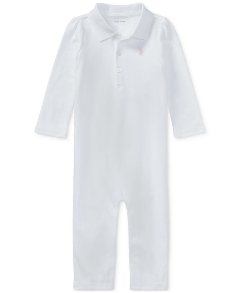 Baby Girls Cotton Coverall