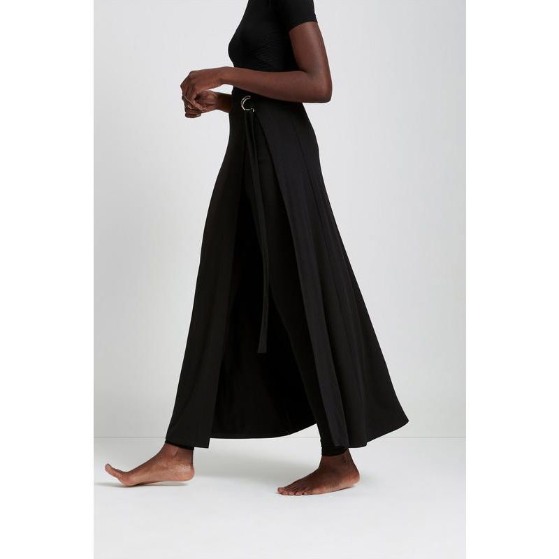 Women's Waverly Sash-Belt Skirted Jersey Pants