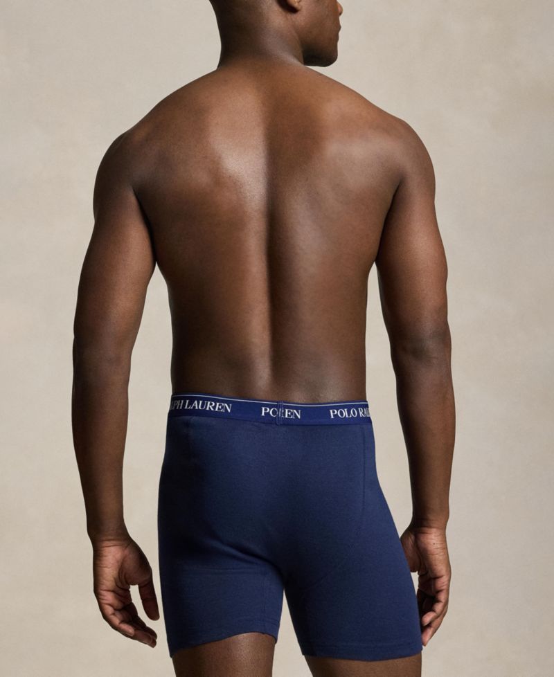 Men's Classic Cotton Knit Boxer Briefs , 3-Pack Set
