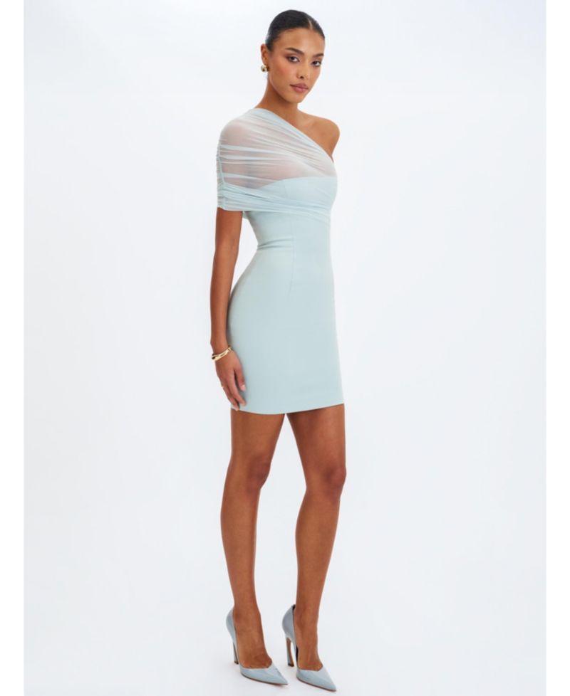 Women's Phoebe One-Shoulder Ruched Mini Dress