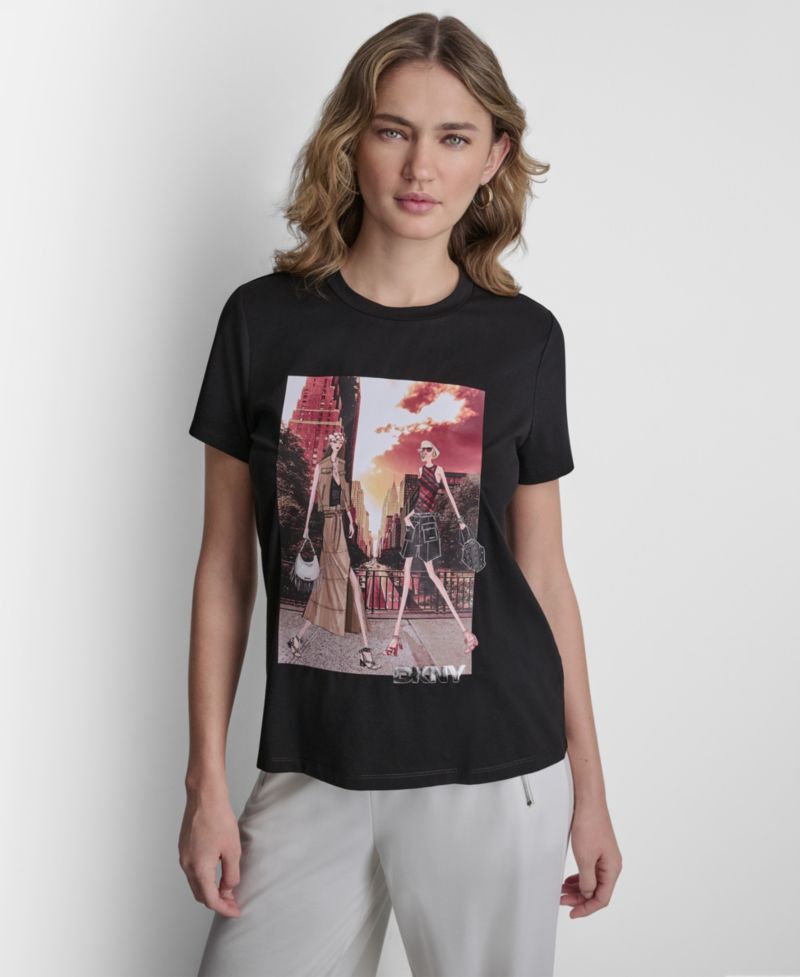 Women's Manhattan Henge Conversational Crewneck T-Shirt
