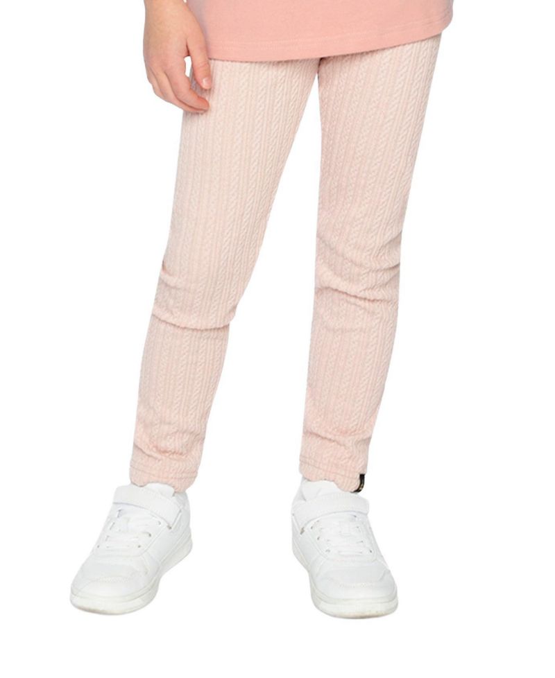 Girl's (6-12) Jacquard Leggings