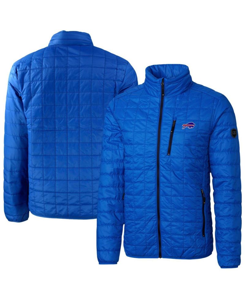 Men's Royal Buffalo Bills Rainier PrimaLoft Eco Insulated Full-Zip Puffer Jacket