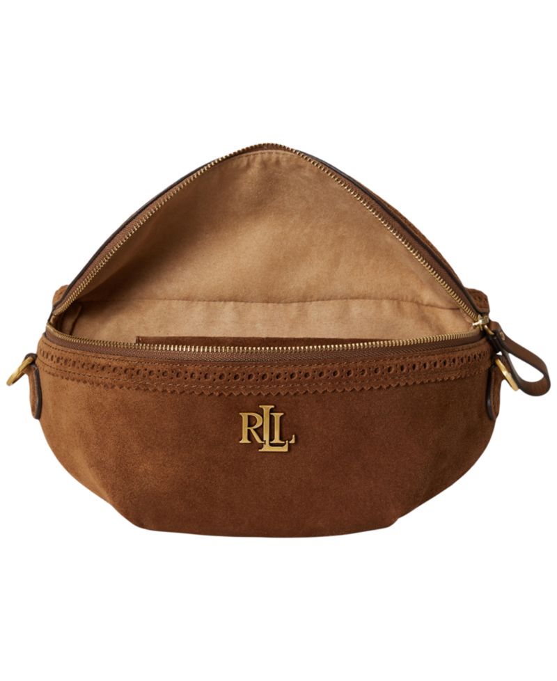Suede Marcy Small Belt Handbag