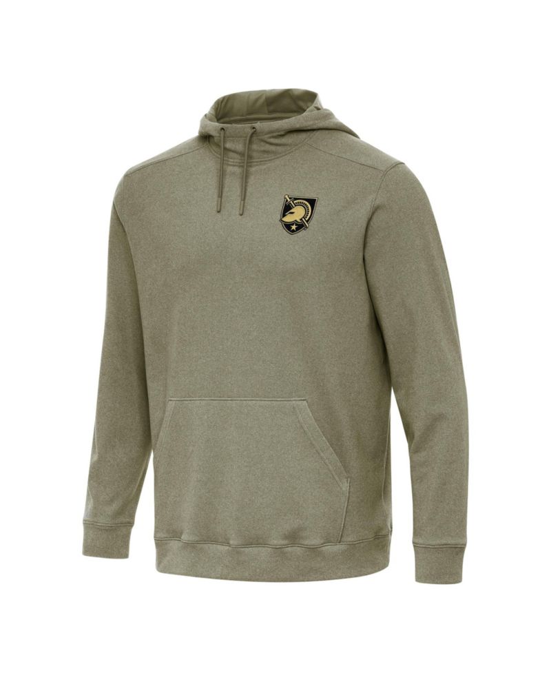 Men's Olive Army Black Knights Cloud Pullover Hoodie