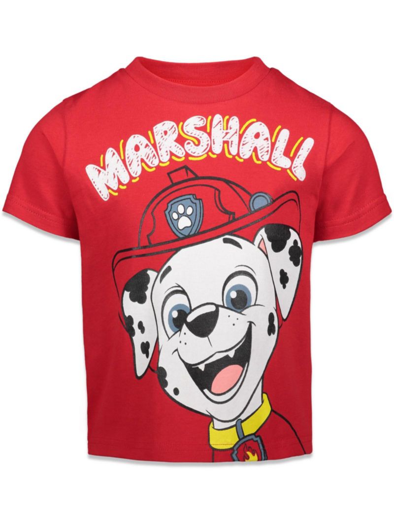 Little Boys Chase Marshall Rubble Rocky 4 Pack Graphic T-Shirts