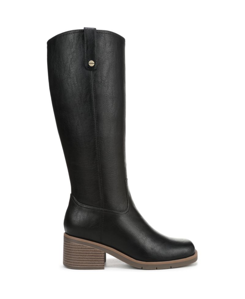 Women's Joplin Block Heel Riding Tall Boots, Regular & Wide Calf
