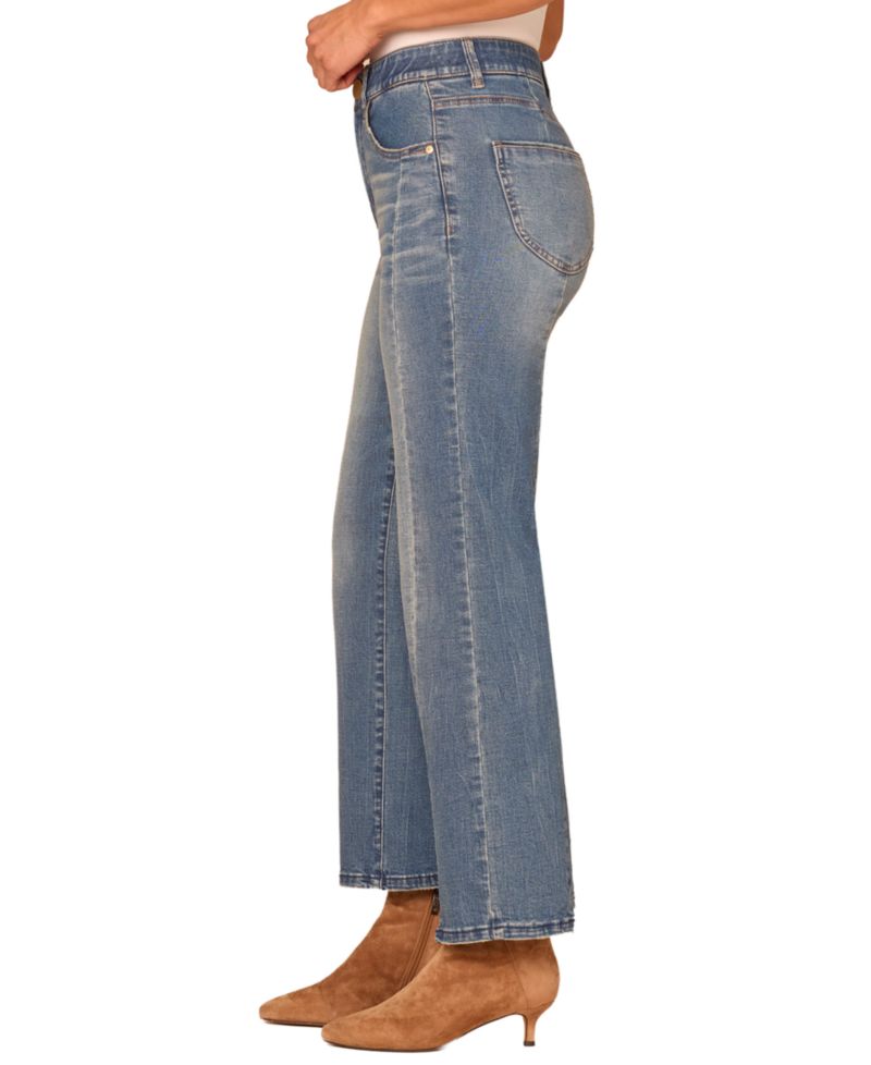 Women's Ab"Solution 28/17" Skyrise Barely Boot High-Rise Step Hem Jeans