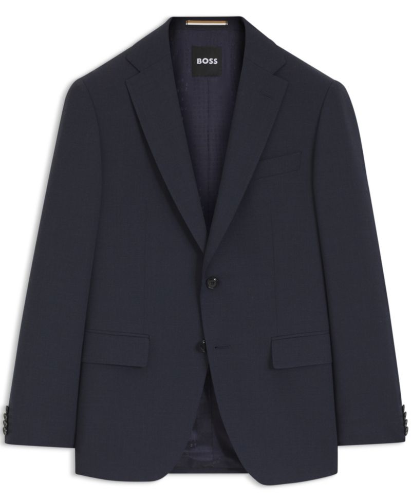 Men's Washable Stretch Fabric Slim-Fit Blazer