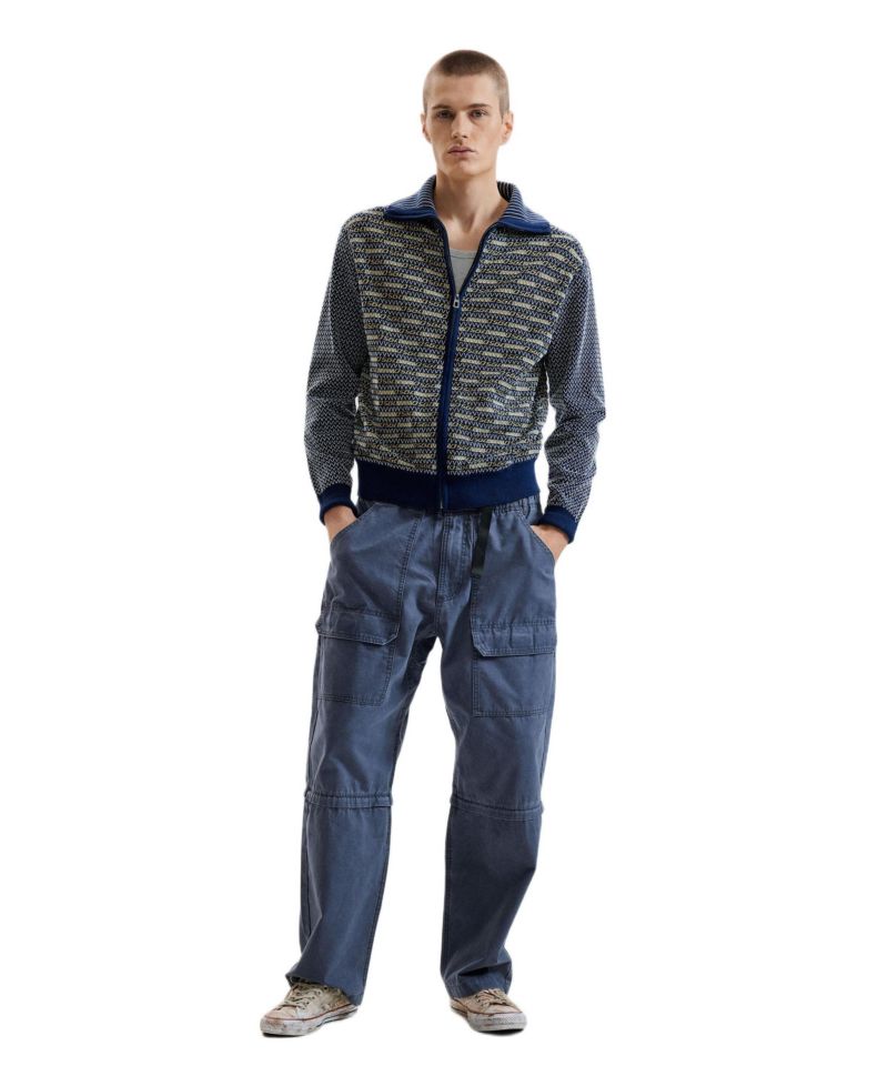 Men's Retro zipper sweater