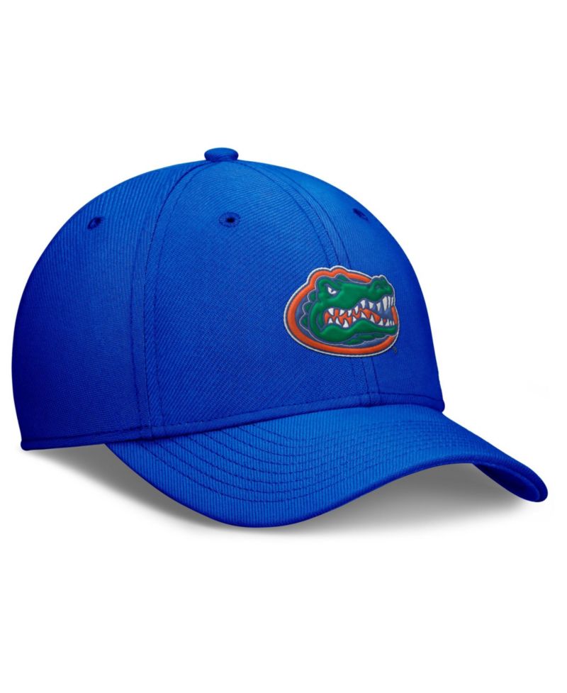 Men's Royal Florida Gators Rise Swoosh Dri-FIT Flex Hat
