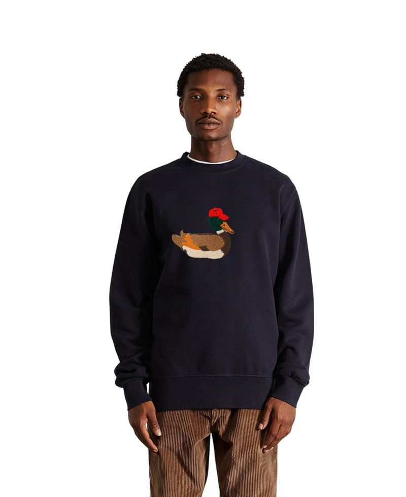 Men's Duck Hunt Relaxed-Fit Crewneck Sweatshirt