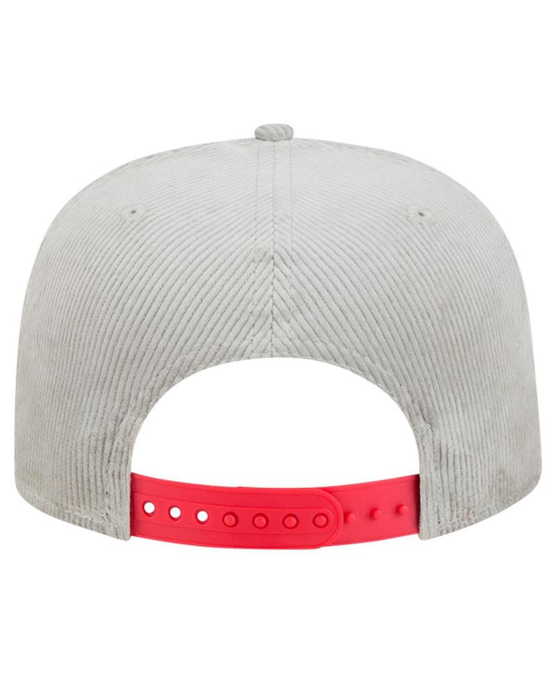 Men's Gray Philadelphia Phillies Corduroy Golfer Snapback Hat