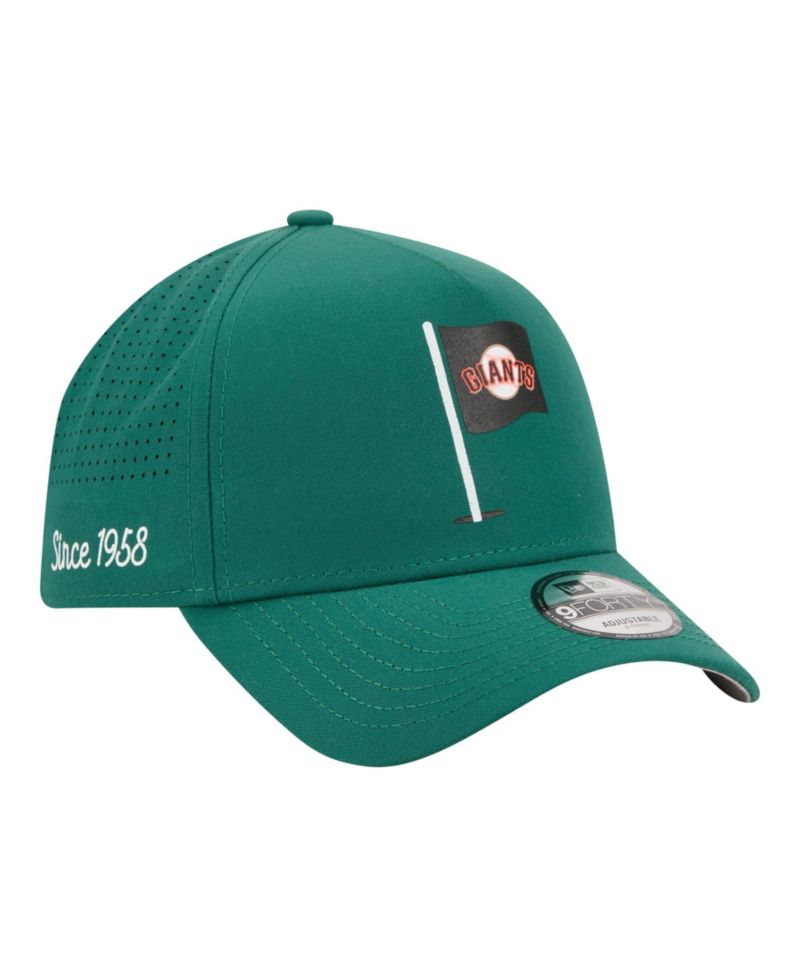 Men's Green San Francisco Giants Pin Seeker 9FORTY A-Frame Adjustable Hat
