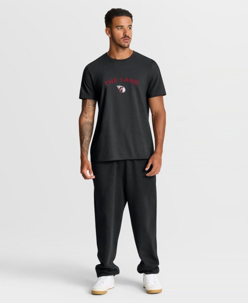 Men's Black Cleveland Guardians Primetime Fashion T-Shirt