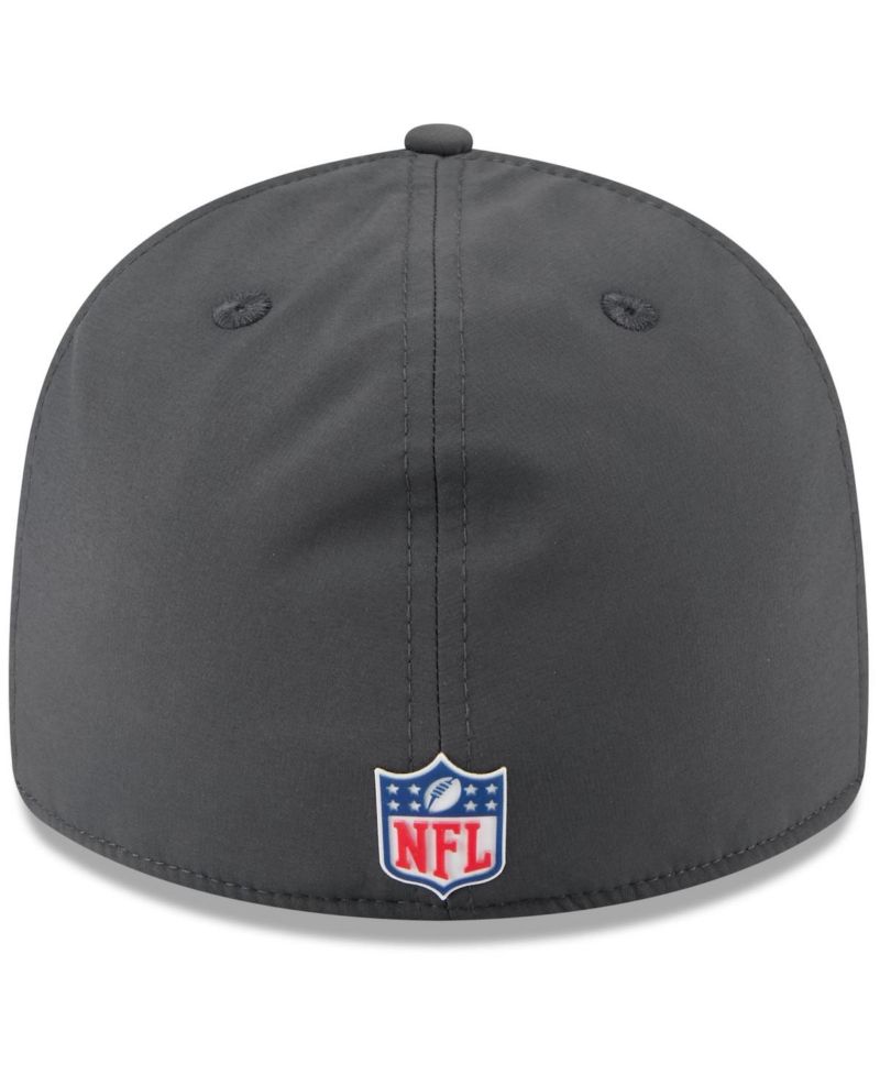 Men's Charcoal Philadelphia Eagles 2025 Sideline Cold Weather Retro Crown 59FIFTY Fitted Hat