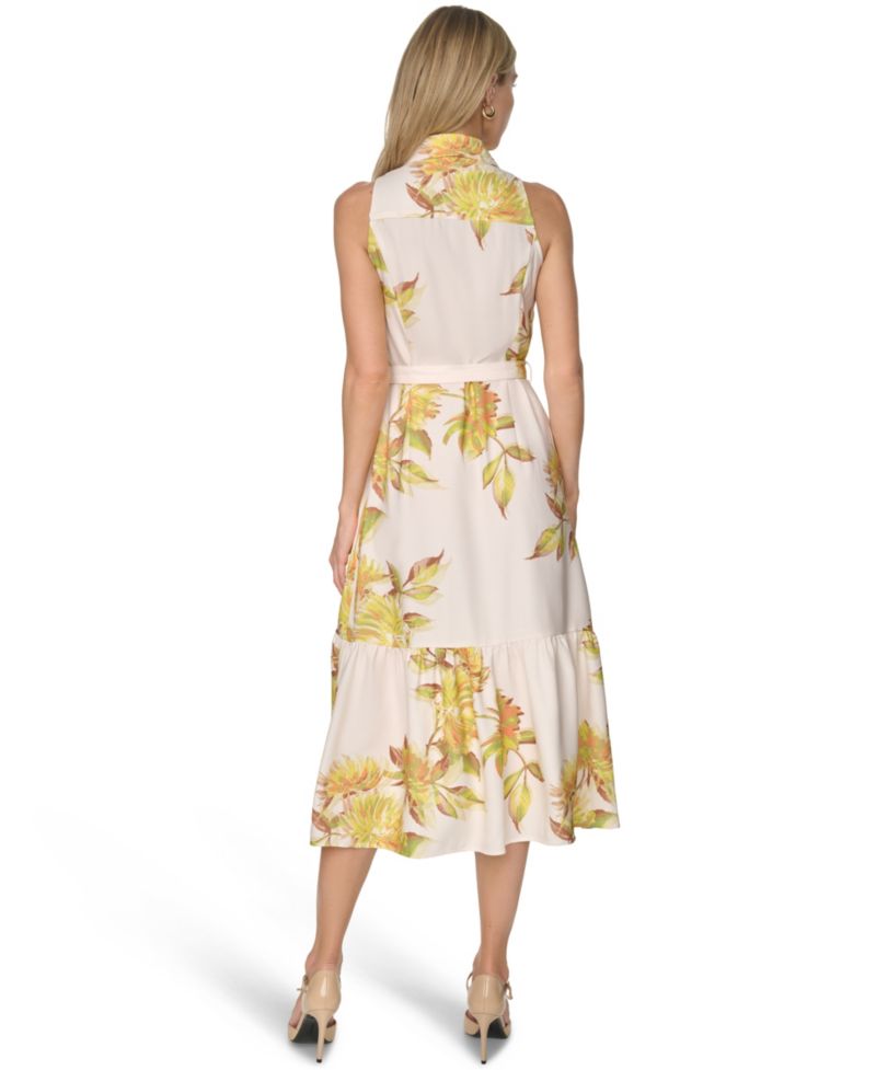 Women’s Collared Midi Dress