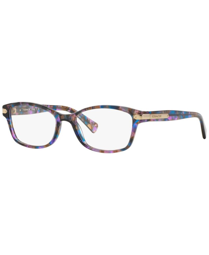 Woman Rectangle Plastic HC6065 Eyeglasses