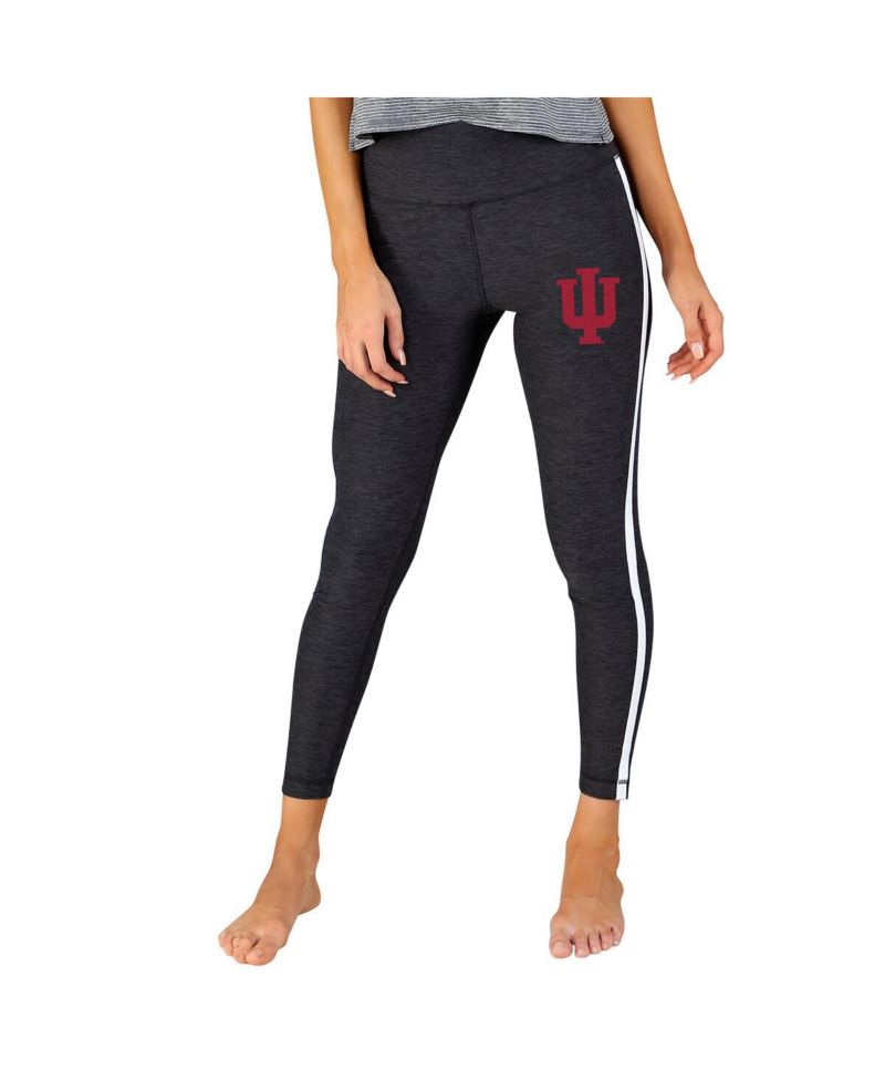Women's Charcoal/White Indiana Hoosiers Centerline Knit Leggings