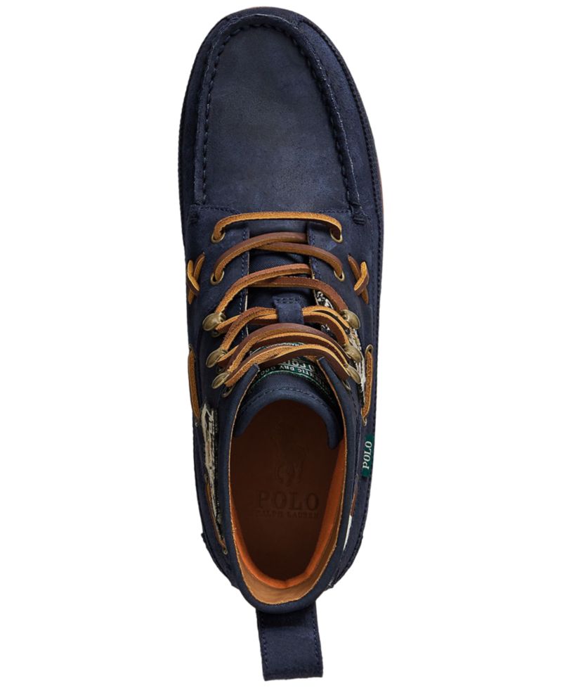 Men's Ranger Mid Suede & Twill Boots