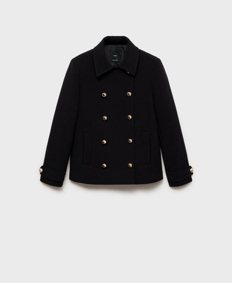 Women's Lapels Double-Breasted Jacket