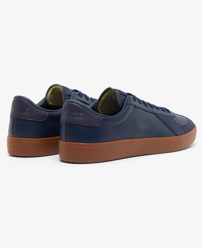 Men's Lace-Up Round-Toe Sneakers