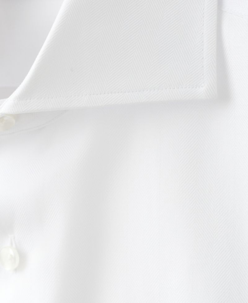 Men's Cotton Slim-Fit Suit Shirt