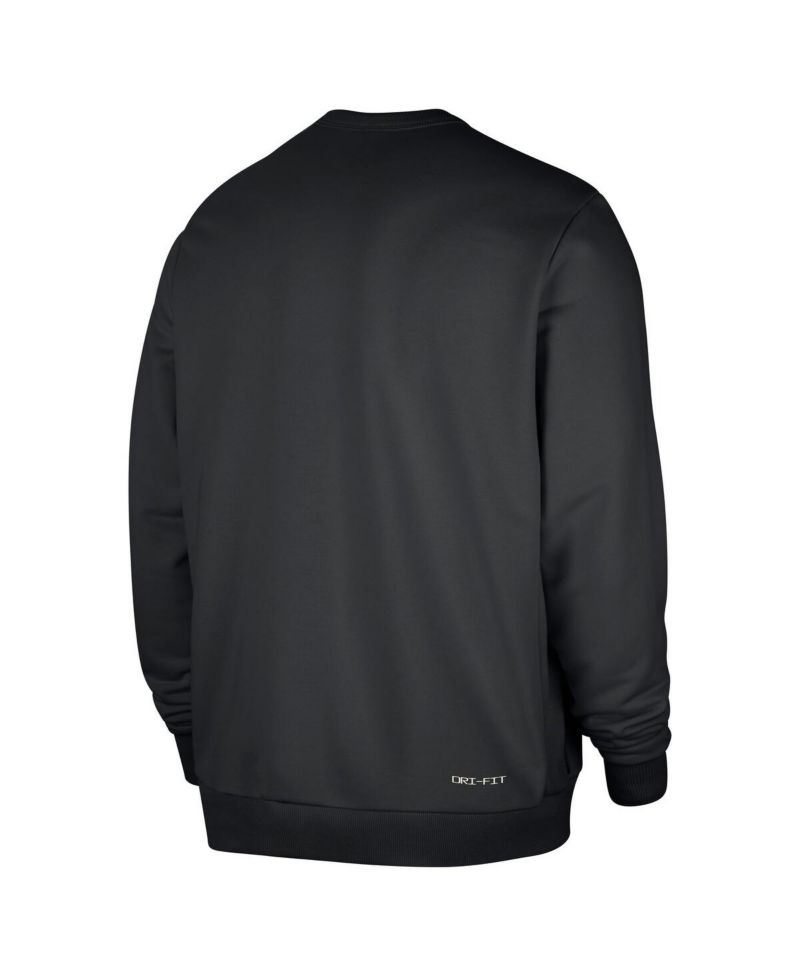 Men's Black Los Angeles Lakers Authentic Standard Issue Travel Performance Pullover Sweatshirt