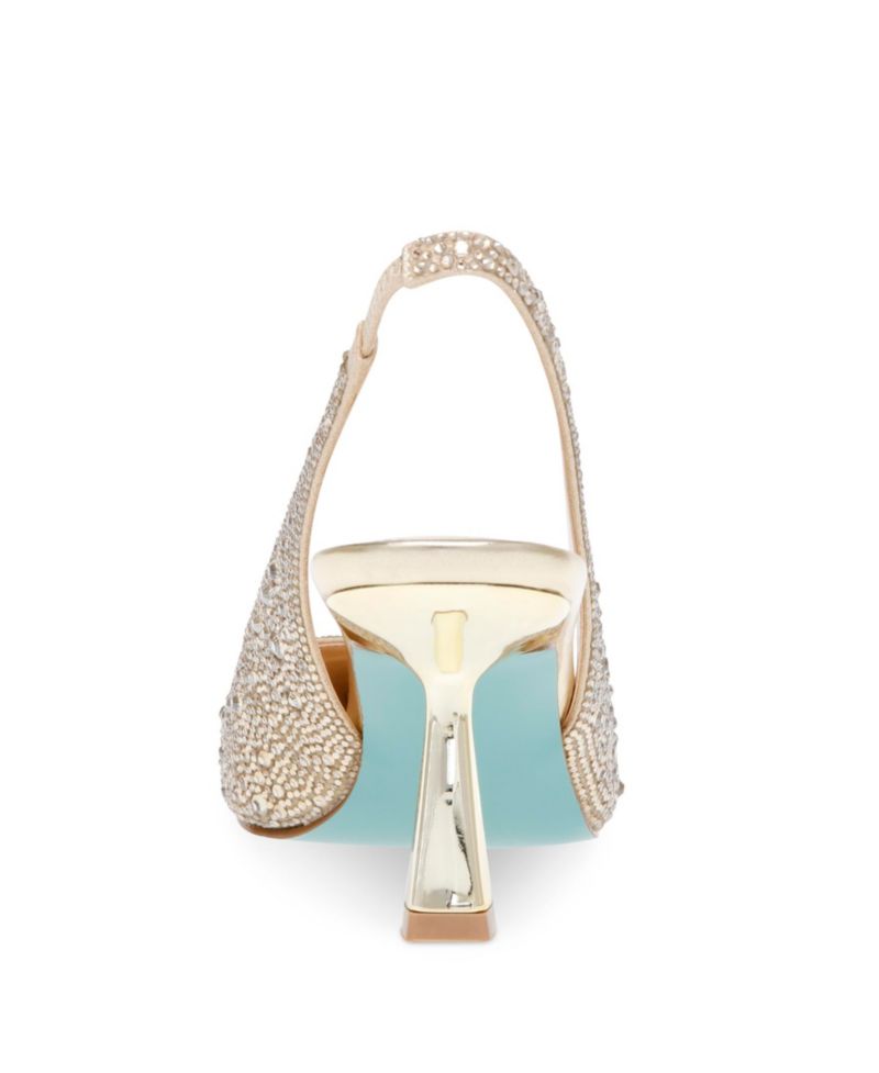 Clark Rhinestone Slingback Pumps
