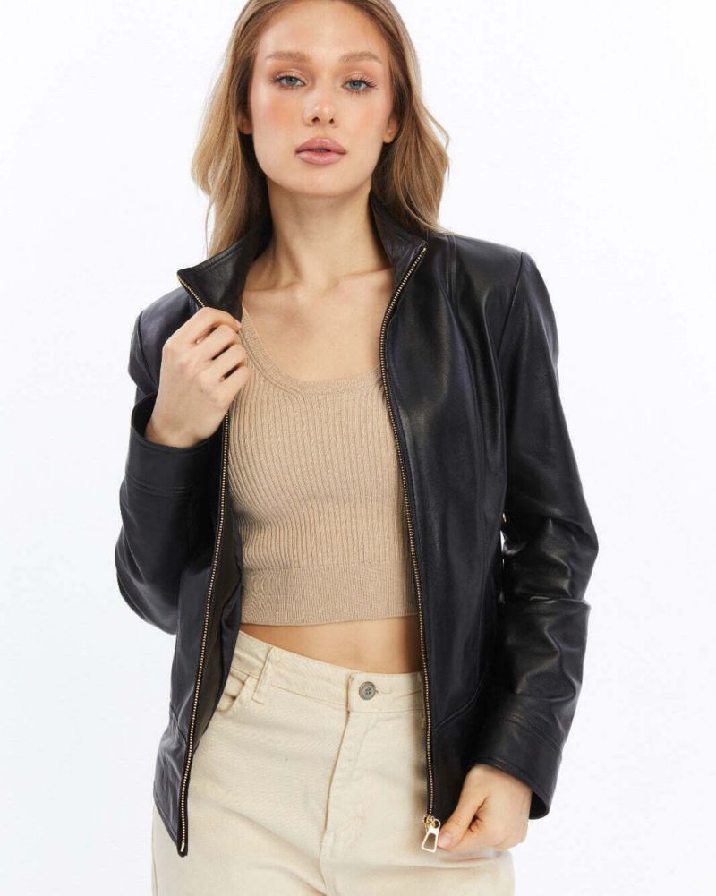 Women's Blythe Leather Jacket