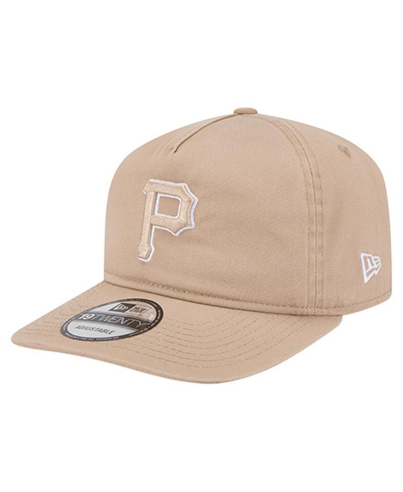 Men's Light Beige Pittsburgh Pirates Cam 19TWENTY Adjustable Hat
