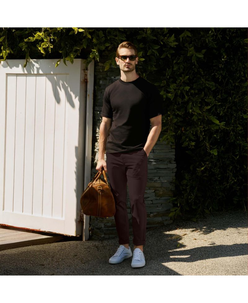 Men's Jetsetter Tech Straight-Fit Casual Pants