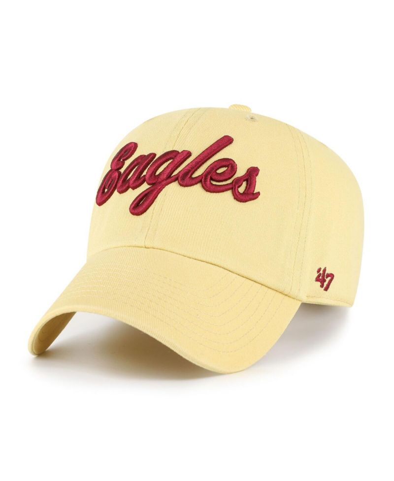 Men's Light Gold Boston College Eagles Clean Up Adjustable Hat