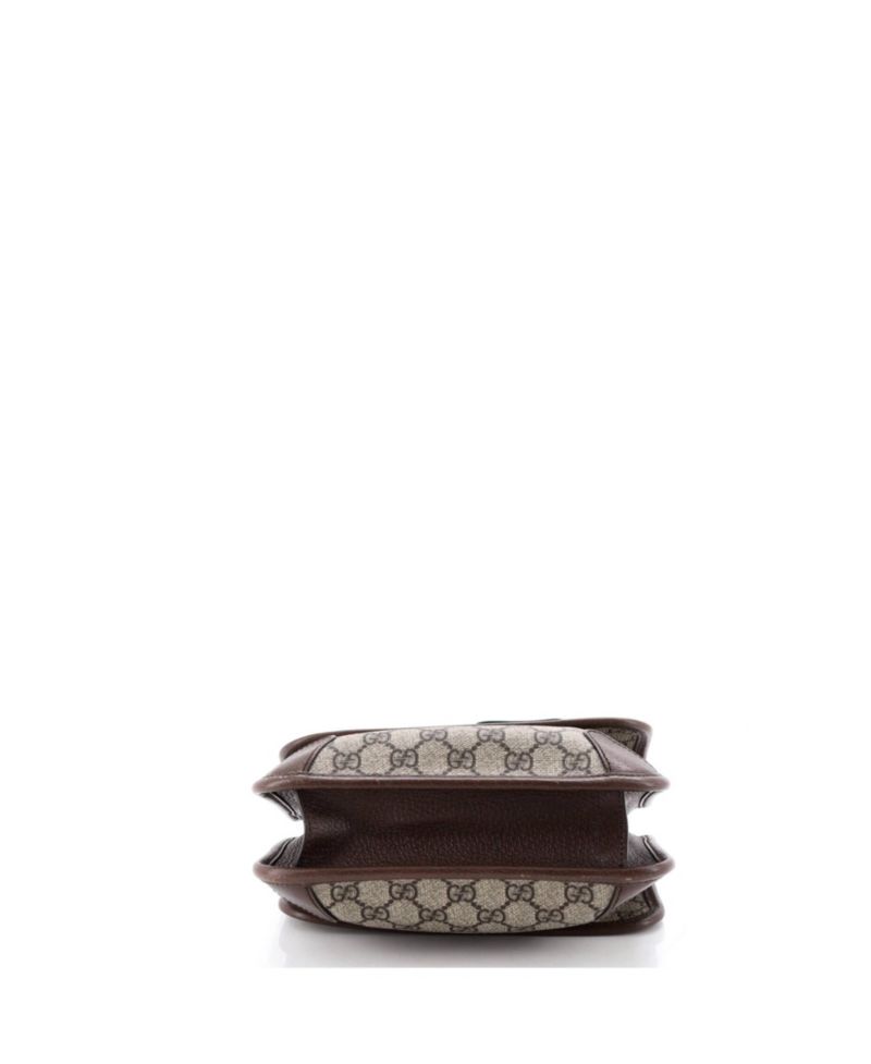 Small Neo Vintage Flap Messenger GG Coated Canvas