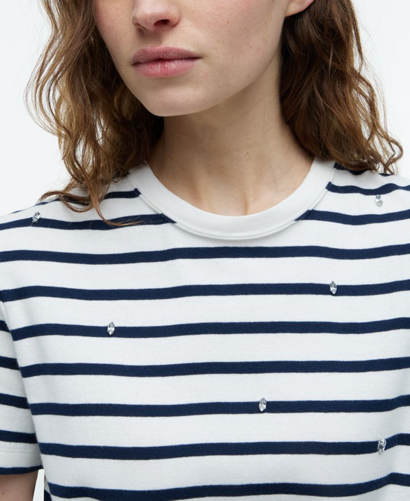 Women's Ribbed Crewneck T-Shirt